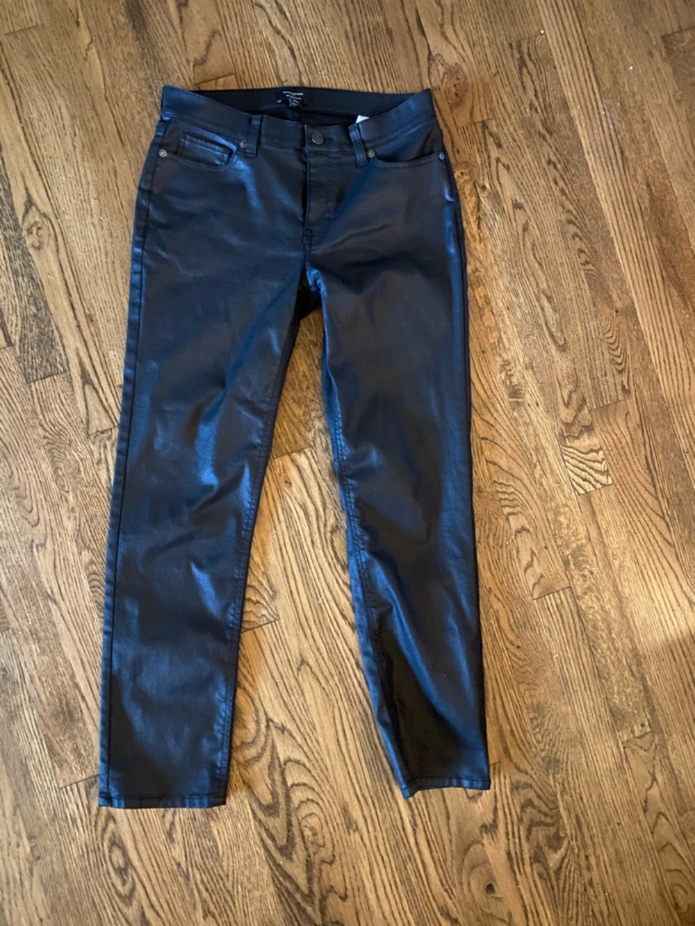 Banana Republic Shimmery Black Slim Fit Jeans